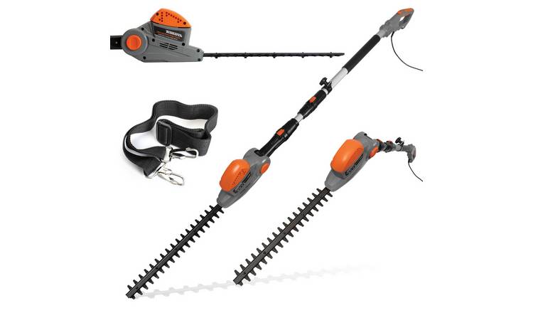 Terratek 550W Electric Corded Pole Hedge Trimmer - 2.5m