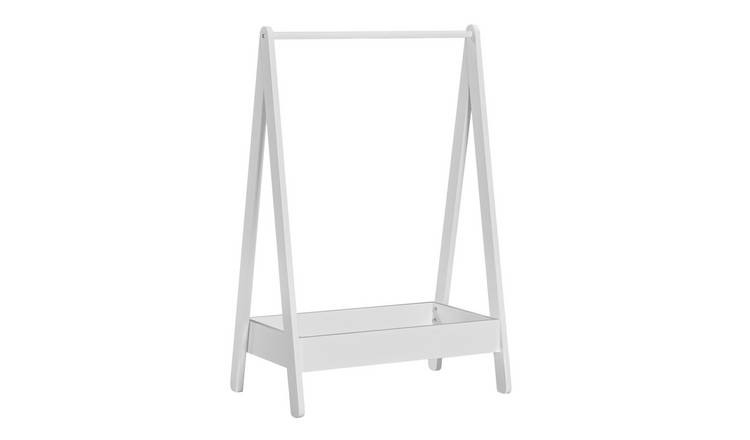 Junior Vida Kids Clothes Rack - White