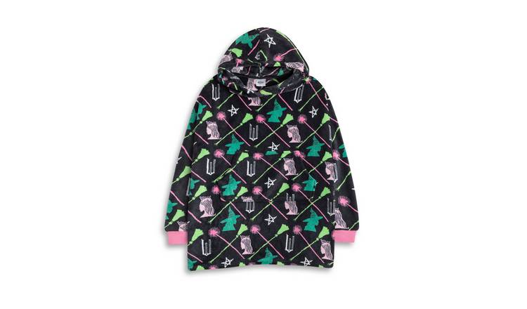 Wicked Character Kids Girls Blanket Hoodie - Multicoloured