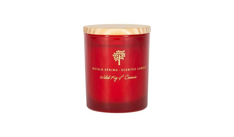 Nicola Spring 130ml Soy Wax Scented Candle - Wild Fig & Cassis