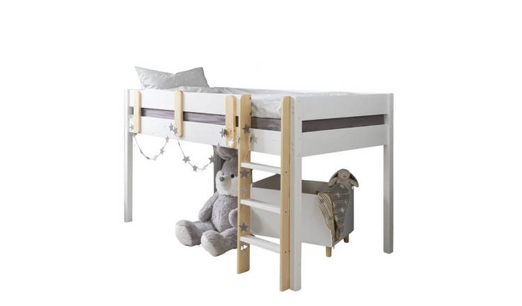 Noa & Nani Una Midsleeper Cabin Bed - White