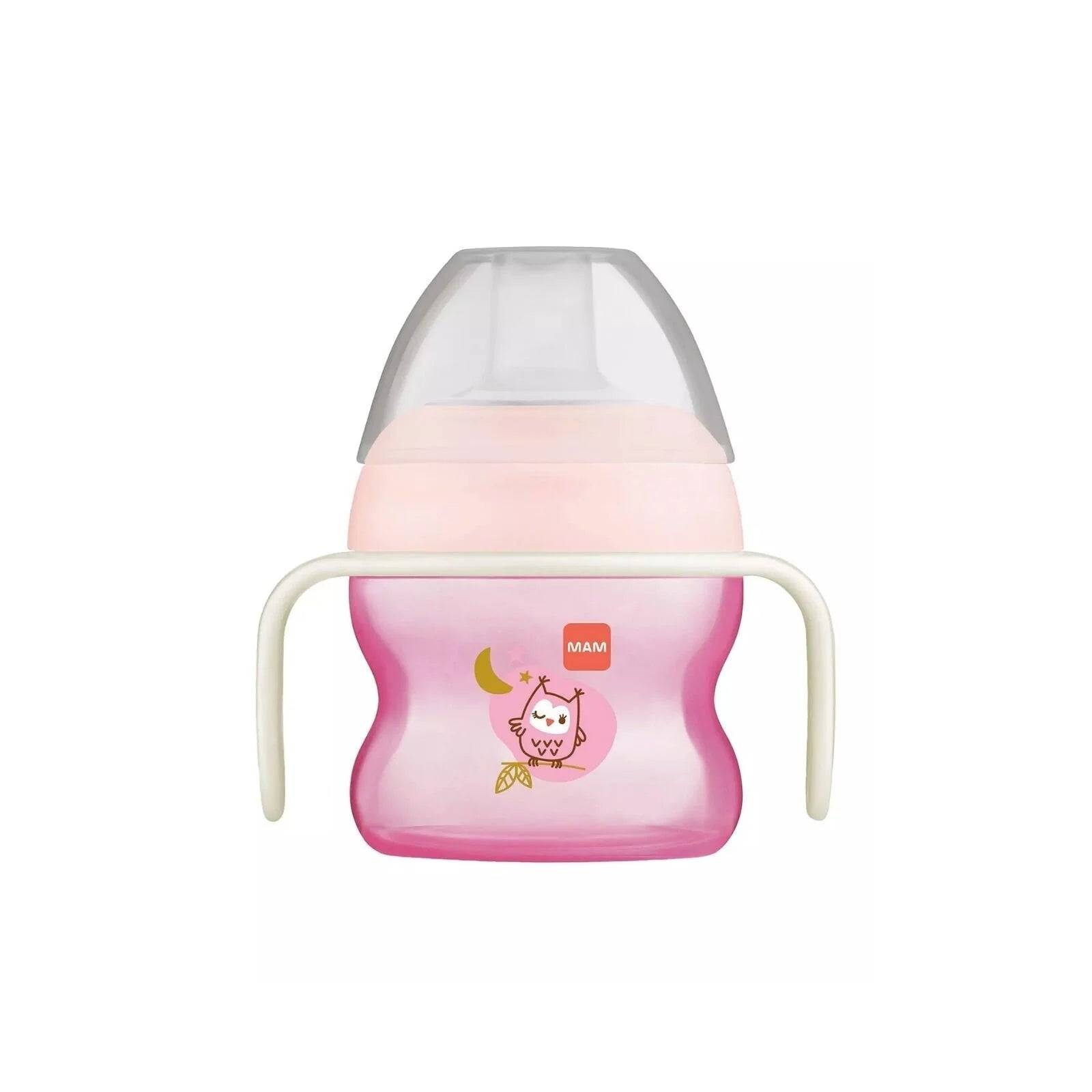 MAM Starter Cup with Handles 150 ml - Pink - Image 1