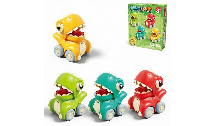 deAO Dinosaur Car Toy Set