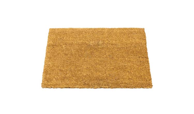 Ark Mat Beige 17mm Heavy Duty Non-Slip Coir Door Mat - 1m x 0.75m