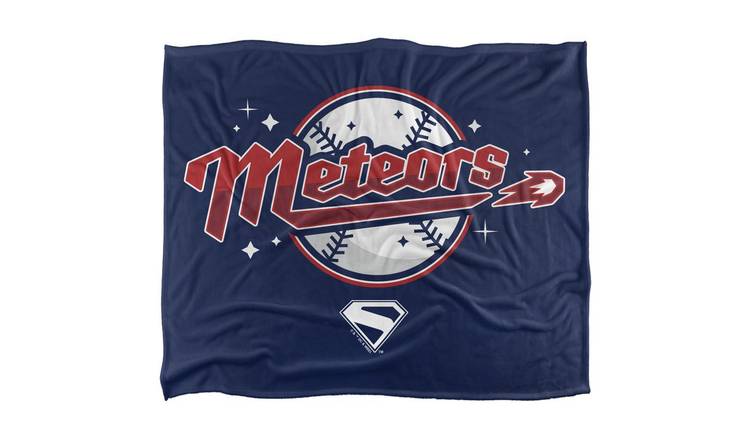 Superman Meteors 2025 Soft Touch Logo Blanket - 127cm x 152cm