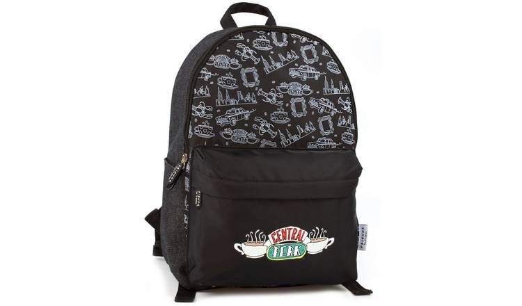 Friends Central Perk Logo Kids Unisex Backpack - Black