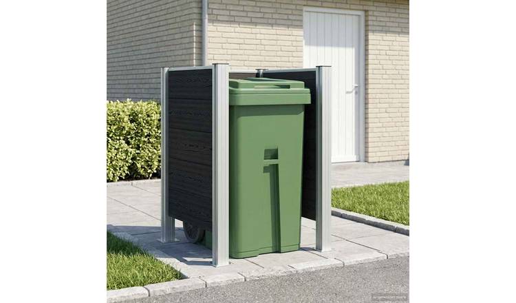 Walplus Garbage Bin Store - Grey - 85 x 85 x 115 cm