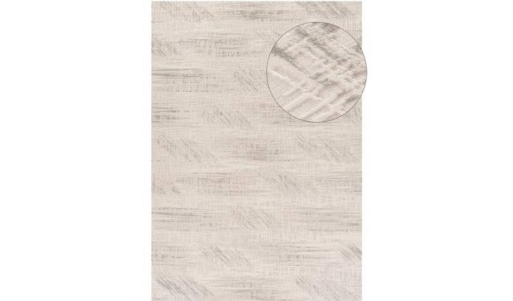 The Rugs Grey Carmel Abstract Rug - 80 x 150cm