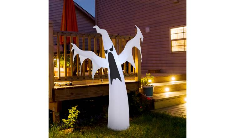 HOMCOM 6ft Halloween Floating Ghost Inflatable Decoration