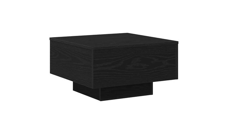 Walplus Coffee Table - Black Oak - 55 x 55 x 31 cm