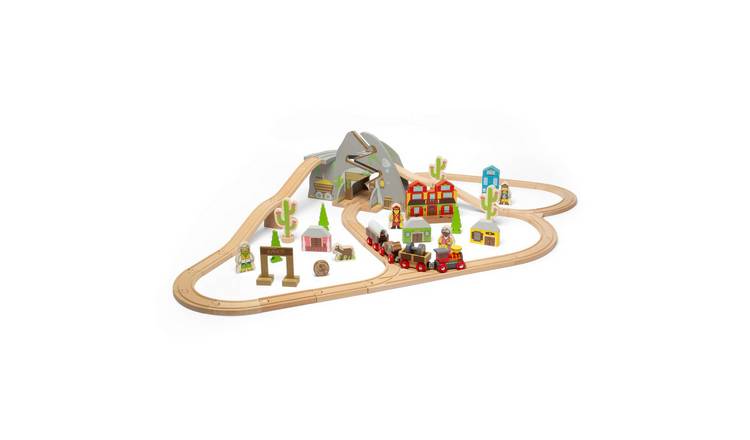 Bigjigs Rail Wild West Train Set - 3 Years +