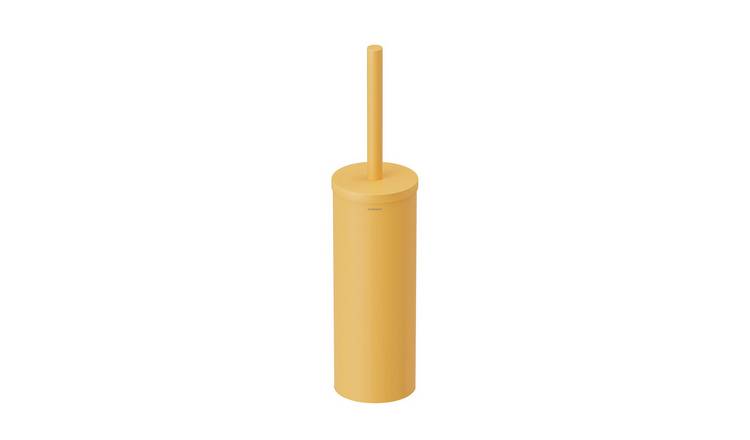 Cosmic Logic Toilet Brush & Holder - Mustard