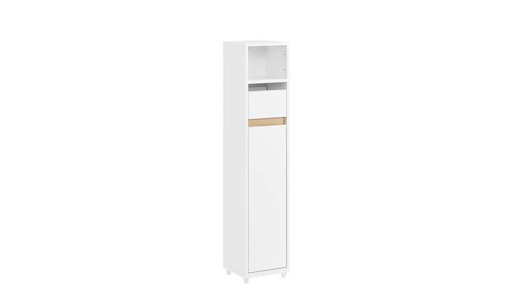 SoBuy 1 Drawer 1 Door 2 Shelf Bathroom Cabinet - White