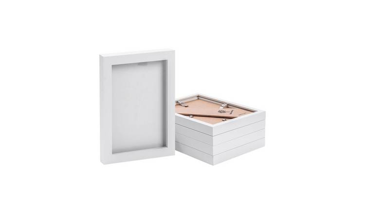 Nicola Spring Photo Frames - 5" x 7" - Set of 5 - White