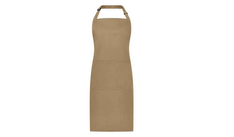 Brand Lab Bibbed Full Apron - Khaki