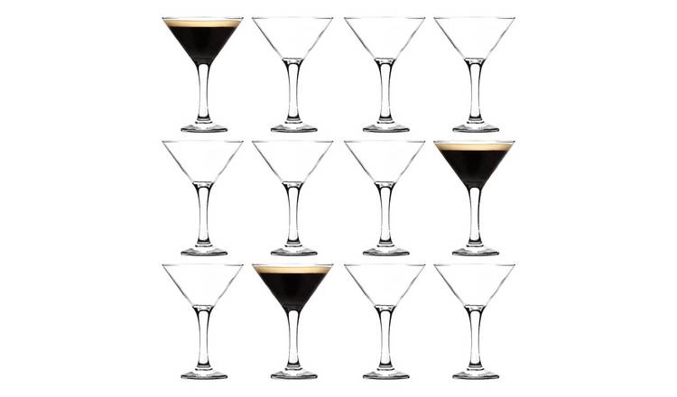 LAV Misket Espresso Martini Glasses - 175ml - Clear - Pack of 12