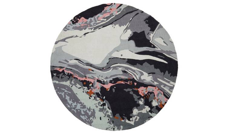 Orsina Assorted Bosie Moyo Round Rug - 200cm Diameter