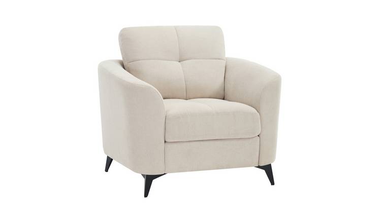 Furniture Online Solna Scandi Style Accent Chair – Beige