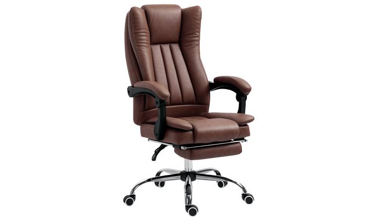 Vinsetto Ergonomic Microfibre Office Chair - Brown