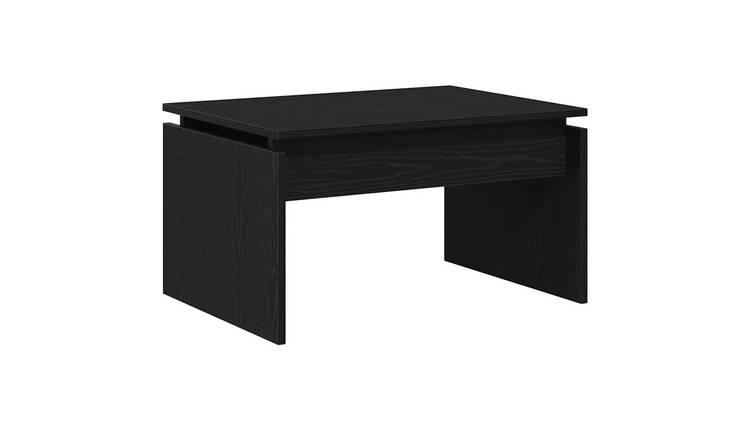 Walplus Engineered Wood Coffee Table - Dark Oak - 68 x 50 x 38 cm