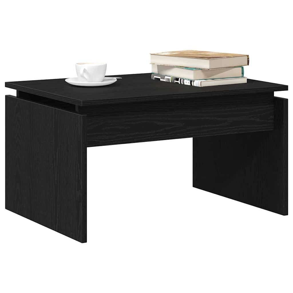 Walplus Engineered Wood Coffee Table - Dark Oak - 68 x 50 x 38 cm - Image 2