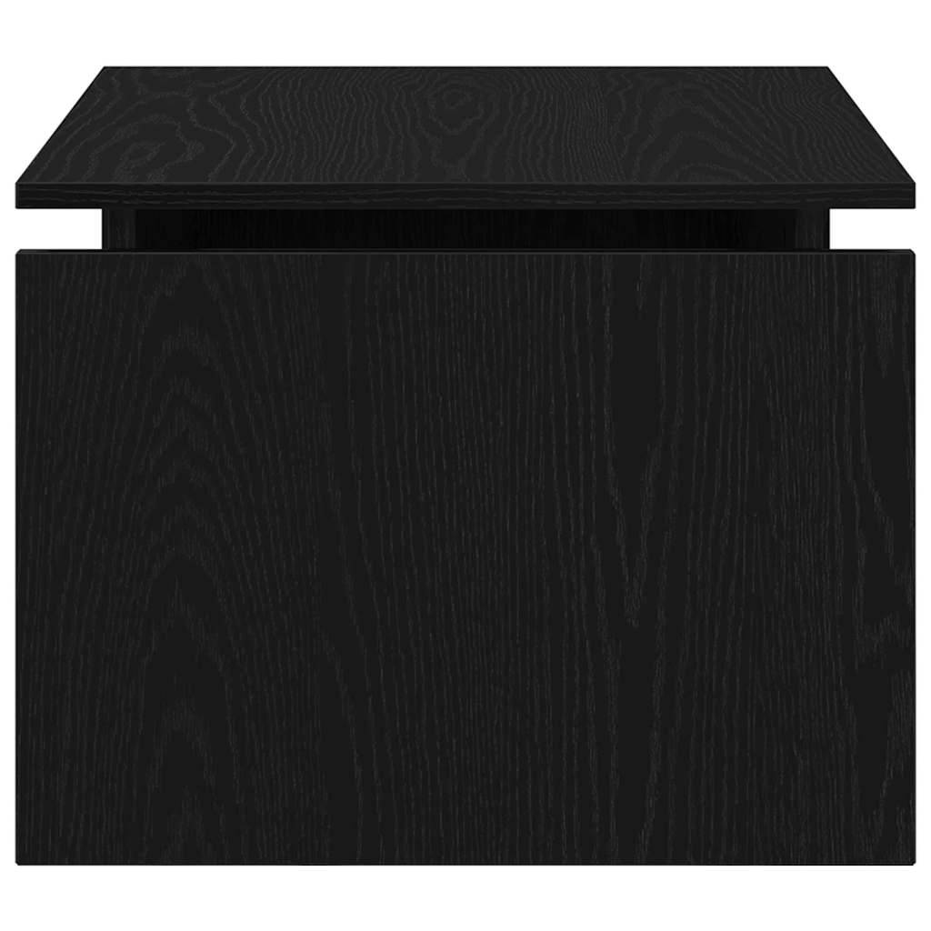 Walplus Engineered Wood Coffee Table - Dark Oak - 68 x 50 x 38 cm - Image 6
