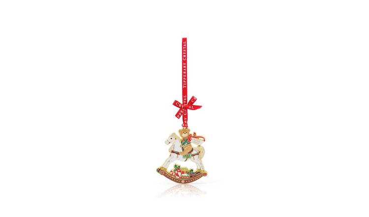 Tipperary Metal Sparkle Rocking Horse Hanging Decoration