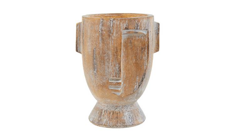 Orsina Darnell Large Face Planter - Natural