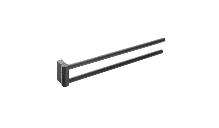 Cosmic Bwc Towel Rail - Matt Black