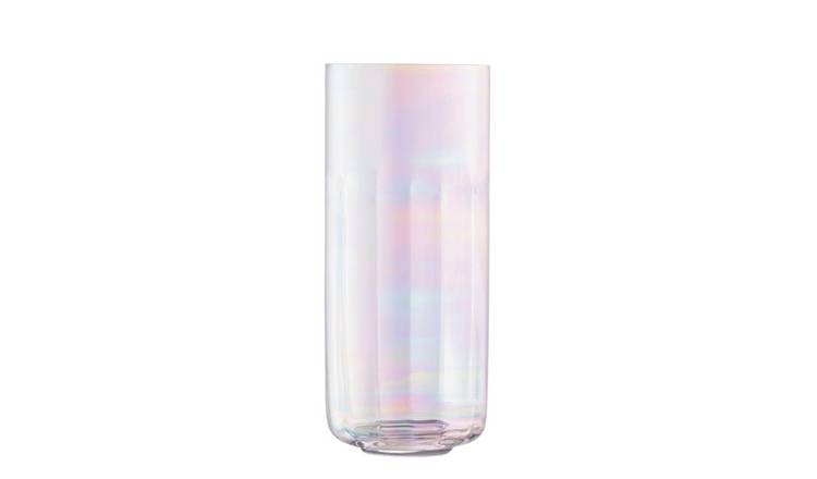 LSA Pearl Candle Holder with Candle - 28.5cm
