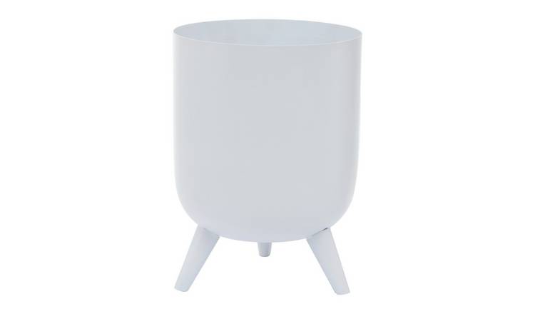 Orsina Alina Footed Vase or Planter - White