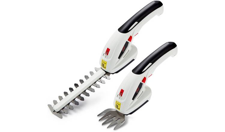 NETTA 7.2V Cordless Handheld 2-in-1 Hedge Trimmer & Grass Shear