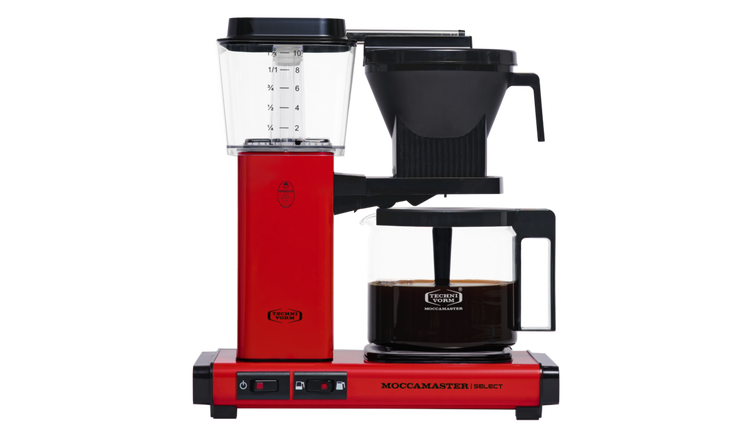 Moccamaster KBG Select Filter Coffee Machine - Red