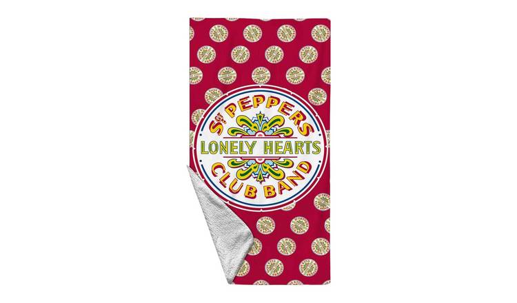The Beatles Sgt Peppers Lonely Hearts Club Band Beach Towel - Junior