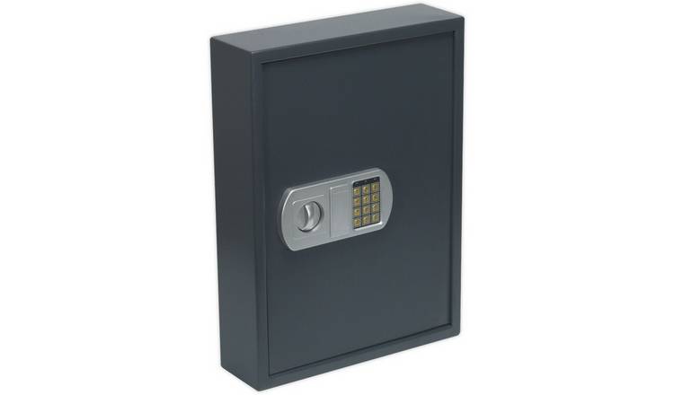 Loops Direct Steel Wall Mounted Locking Key Cabinet - 100 Keys