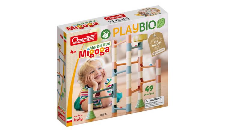 Quercetti Bioplastic Marble Run Building Construction Set