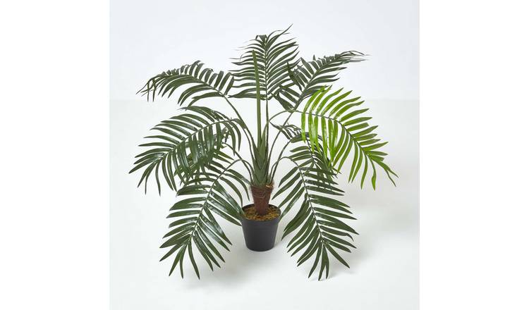 Homescapes Green Mini Palm Tree Artificial Plant 70 cm - Green