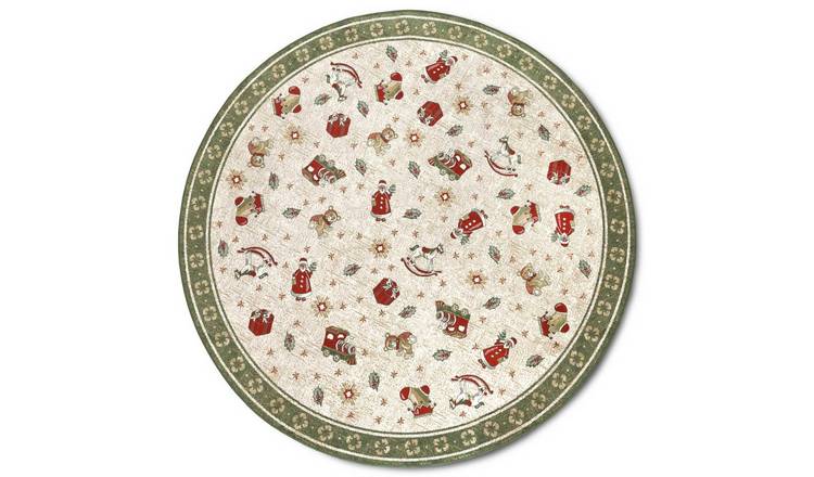 Villeroy & Boch Green Nostalgic Shine Round Rug - 150cm