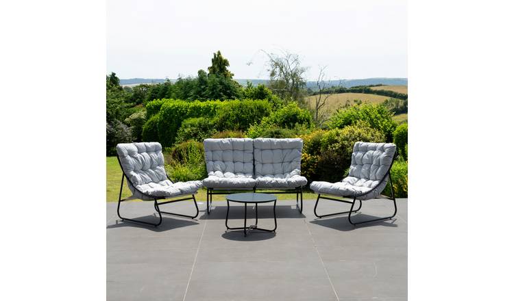 Artemis Home Aregno Outdoor Seating Set - Light Grey