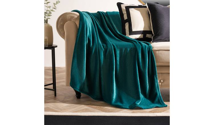 OHS Ultra Soft Blanket Throw 150 x 200cm - Teal