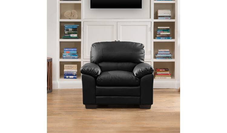 Artemis Home Genoa Armchair Black - Black