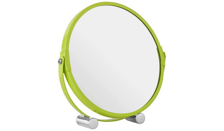 Orsina Mison Lime Shaving Mirror With Feet – Silver