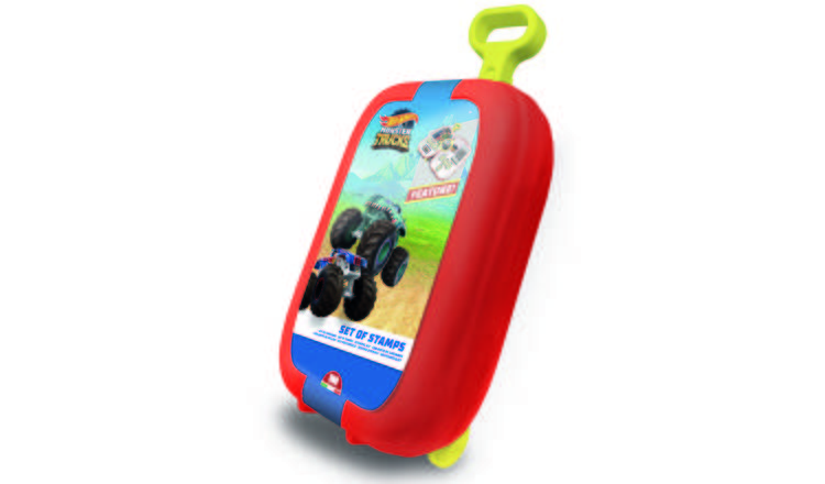 Hot Wheels Trolley by Multiprint – Kids Travel & Activity Case