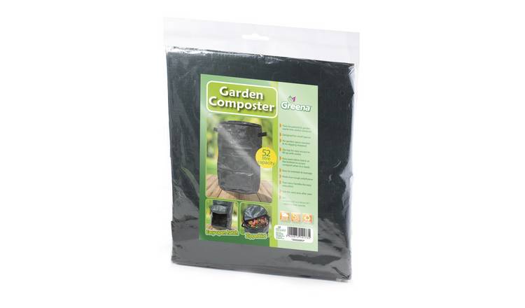 Greena Reusable Heavy Duty Medium Garden Composter Bag - 52L Capacity