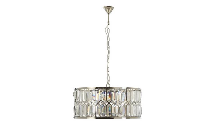Orsina Marentina Round Chandelier - Silver