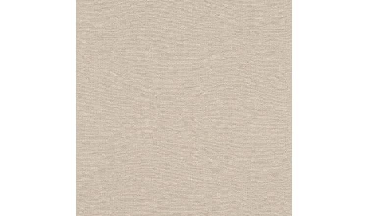 Erismann Serenity Linen Effect Lined Vinyl Wallpaper - Biscuit