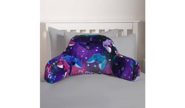 OHS Kids Gaming Fleece Cuddle Cushion - Neon