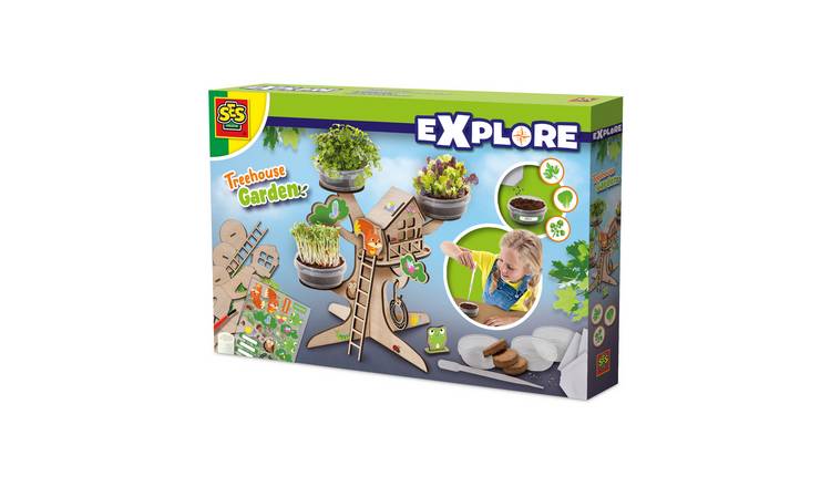 SES Creative Treehouse Garden DIY Craft Set