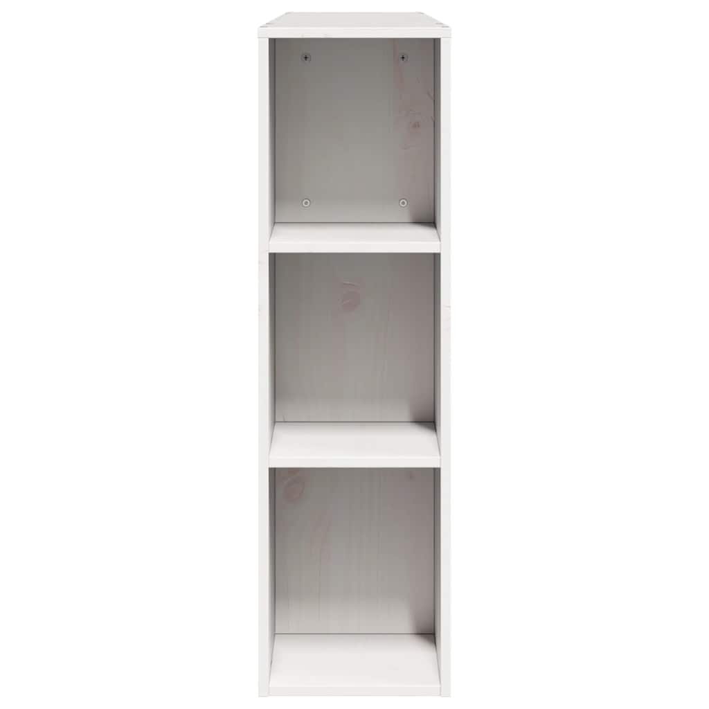 Walplus Pine Wood Headboard with Storage - White - 156 x 24 x 82 cm - Image 6