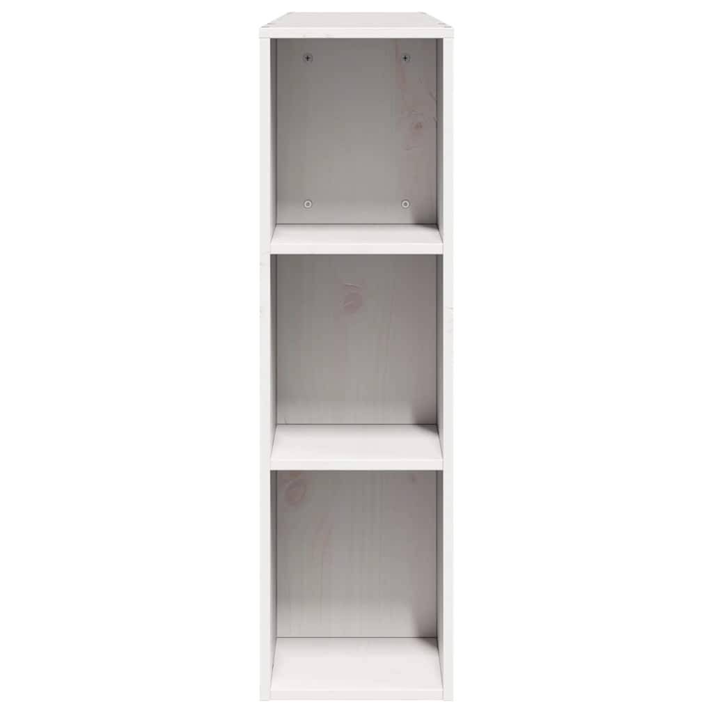Walplus Pine Wood Headboard with Storage - White - 156 x 24 x 82 cm - Image 6